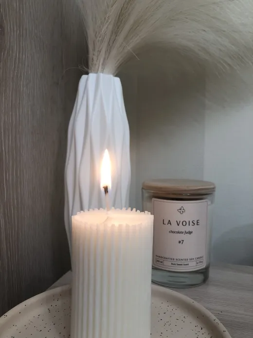 burning candle